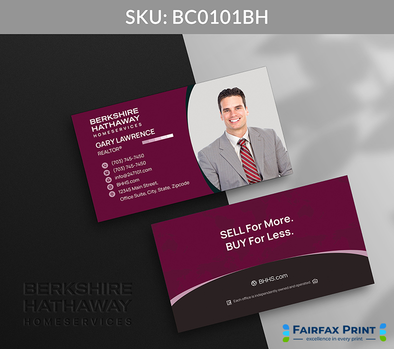Realtors Fairfax Print for Berkshire Hathaway - BC0101BH - Style 12