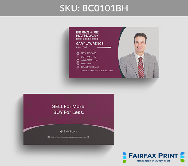 Realtors Fairfax Print for Berkshire Hathaway - BC0101BH - Style 22