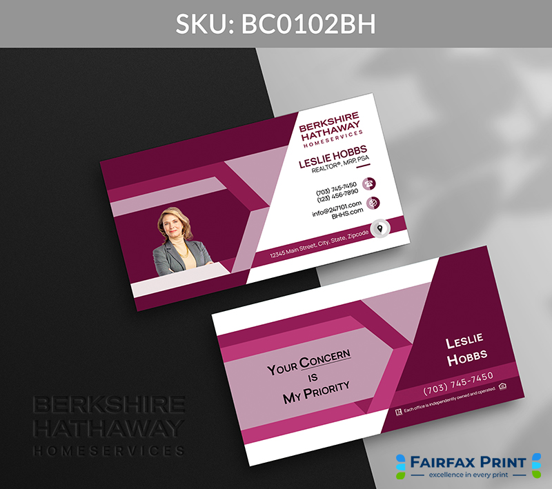 Realtors Fairfax Print for Berkshire Hathaway - BC0102BH - Style 12