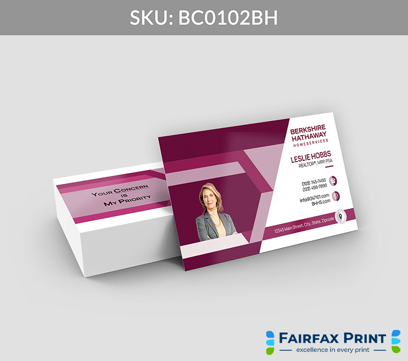 Realtors Fairfax Print for Berkshire Hathaway - BC0102BH - Style 21