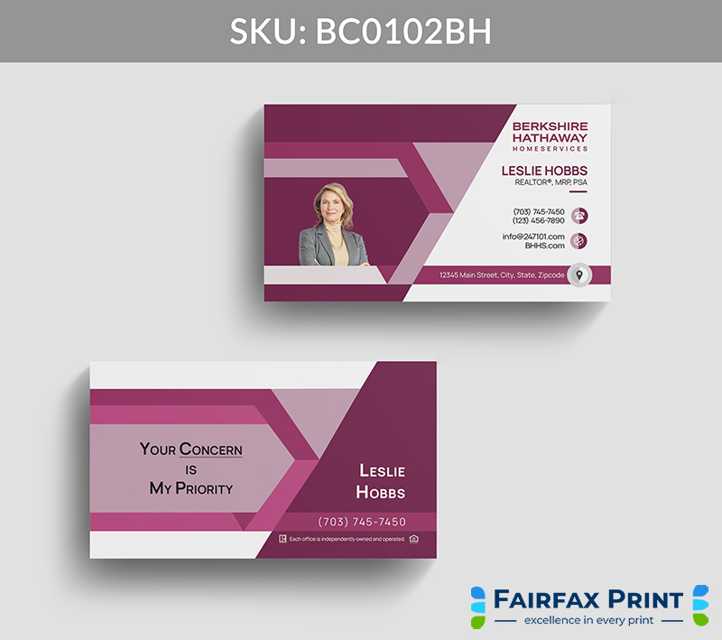 Realtors Fairfax Print for Berkshire Hathaway - BC0102BH - Style 22