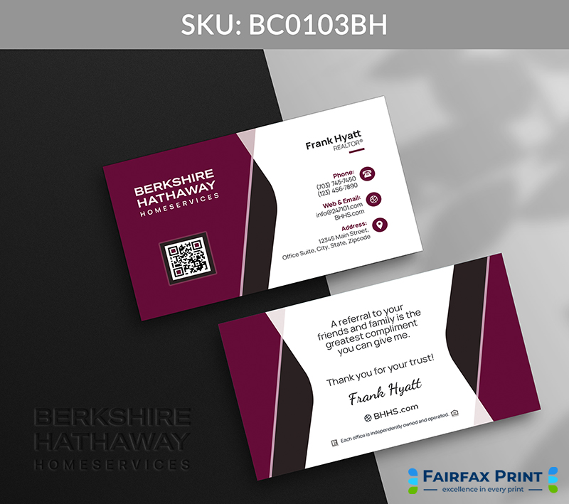 Realtors Fairfax Print for Berkshire Hathaway - BC0103BH - Style 12