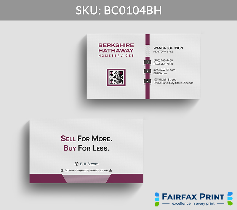 Realtors Fairfax Print for Berkshire Hathaway - BC0104BH - Style 22