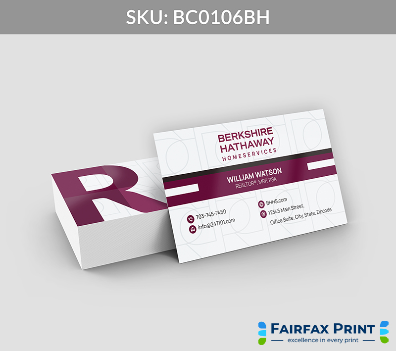Realtors Fairfax Print for Berkshire Hathaway - BC0106BH - Style 21
