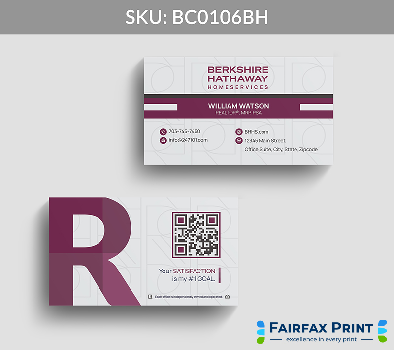 Realtors Fairfax Print for Berkshire Hathaway - BC0106BH - Style 22