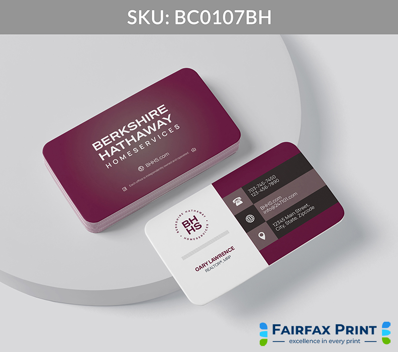 Realtors Fairfax Print for Berkshire Hathaway - BC0107BH - Style 20