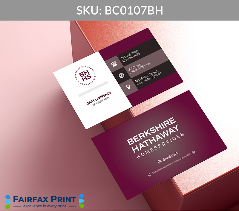 Realtors Fairfax Print for Berkshire Hathaway - BC0107BH - Style 5