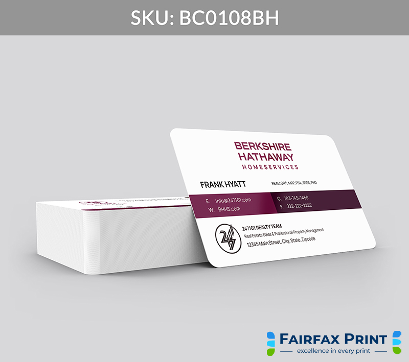 Realtors Fairfax Print for Berkshire Hathaway - BC0108BH - Style 2