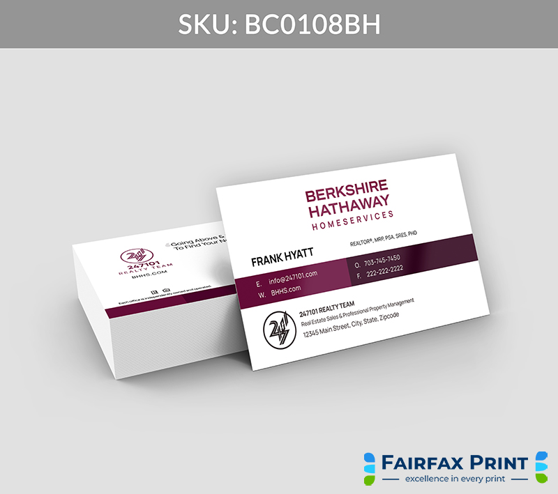 Realtors Fairfax Print for Berkshire Hathaway - BC0108BH - Style 21