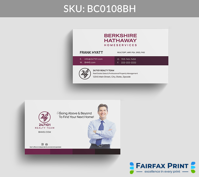Realtors Fairfax Print for Berkshire Hathaway - BC0108BH - Style 22