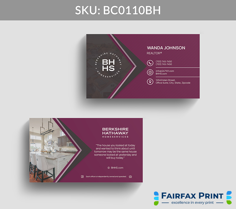 Realtors Fairfax Print for Berkshire Hathaway - BC0110BH - Style 22