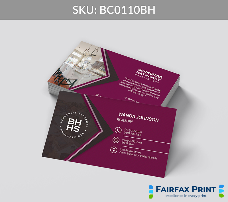 Realtors Fairfax Print for Berkshire Hathaway - BC0110BH - Style 24