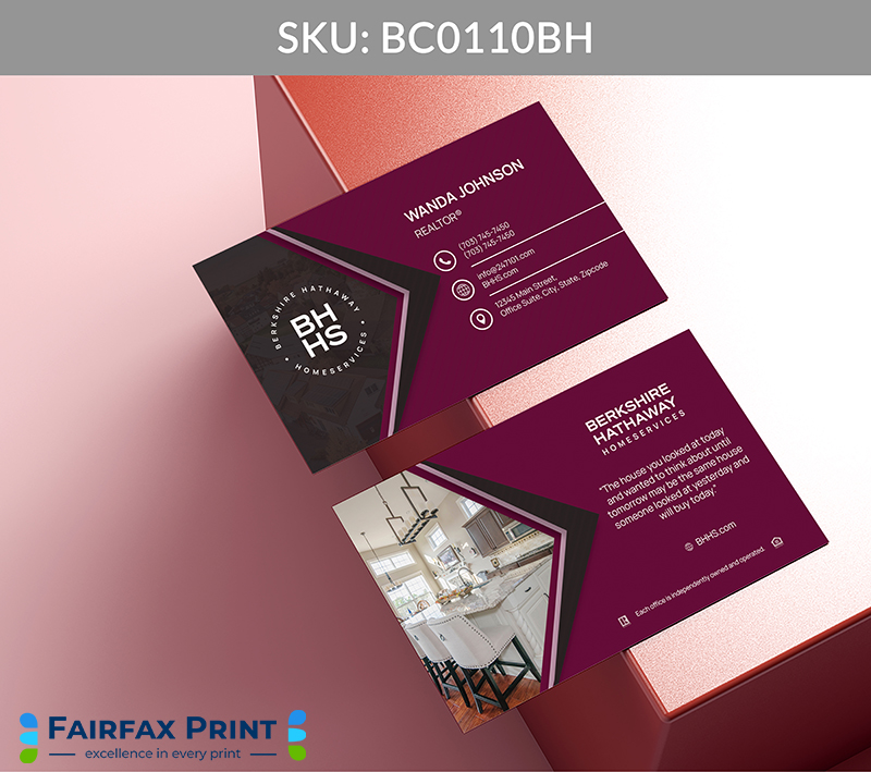 Realtors Fairfax Print for Berkshire Hathaway - BC0110BH - Style 5