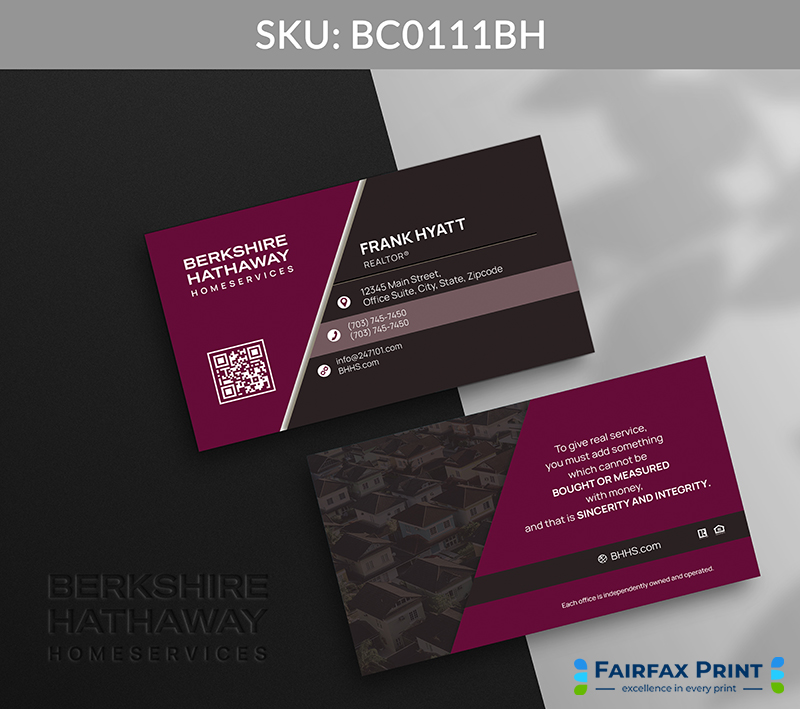 Realtors Fairfax Print for Berkshire Hathaway - BC0111BH - Style 12