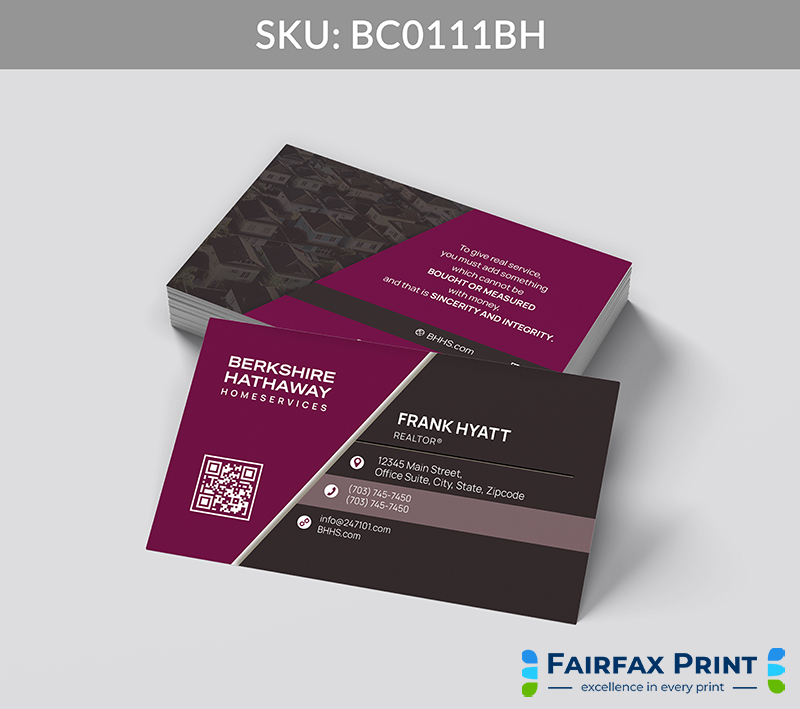 Realtors Fairfax Print for Berkshire Hathaway - BC0111BH - Style 24
