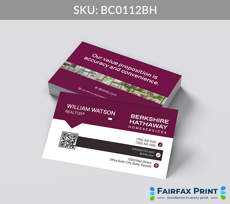 Realtors Fairfax Print for Berkshire Hathaway - BC0112BH - Style 24