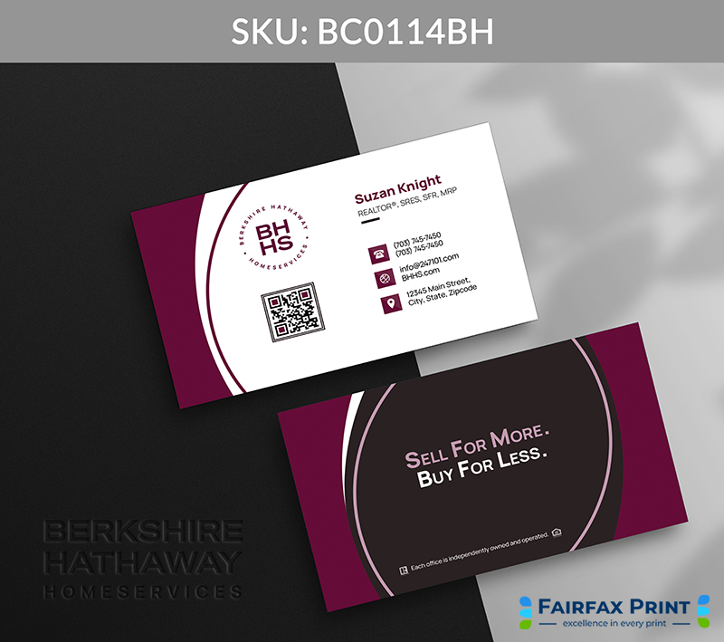 Realtors Fairfax Print for Berkshire Hathaway - BC0114BH - Style 12