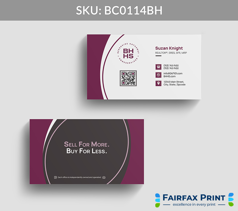 Realtors Fairfax Print for Berkshire Hathaway - BC0114BH - Style 22