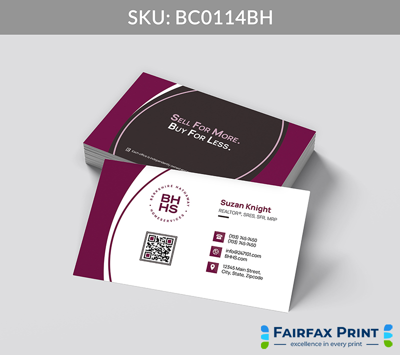 Realtors Fairfax Print for Berkshire Hathaway - BC0114BH - Style 24