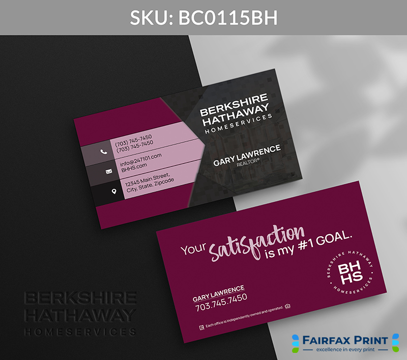 Realtors Fairfax Print for Berkshire Hathaway - BC0115BH - Style 12