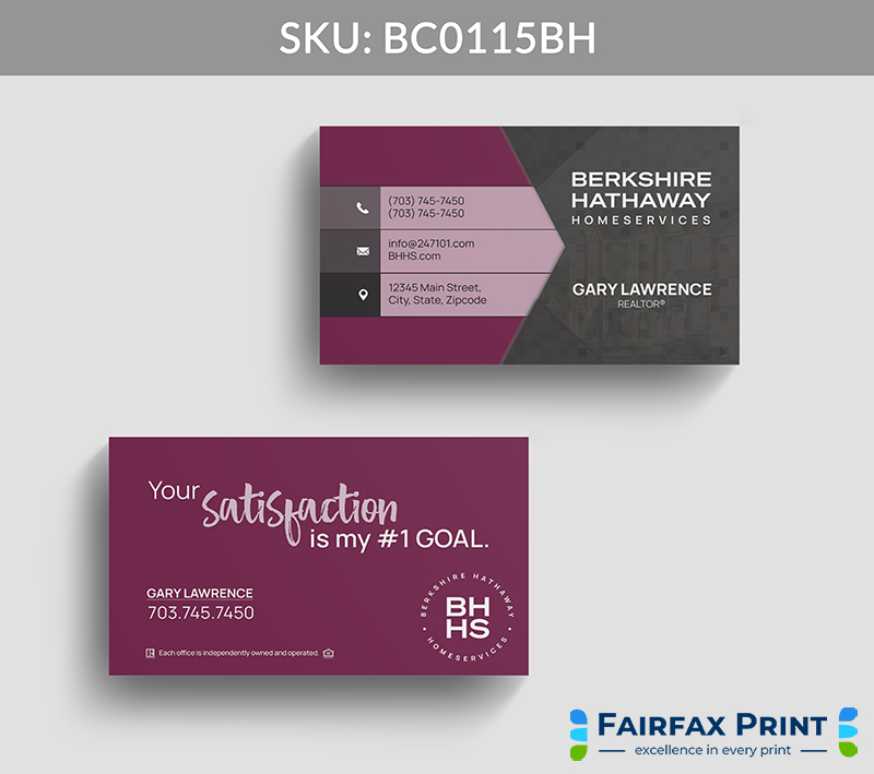 Realtors Fairfax Print for Berkshire Hathaway - BC0115BH - Style 22