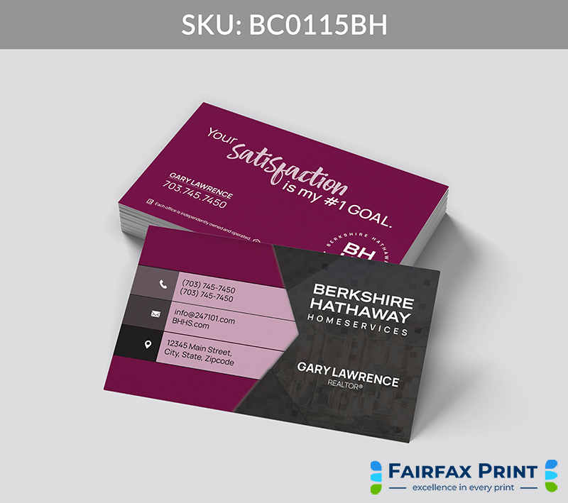 Realtors Fairfax Print for Berkshire Hathaway - BC0115BH - Style 24