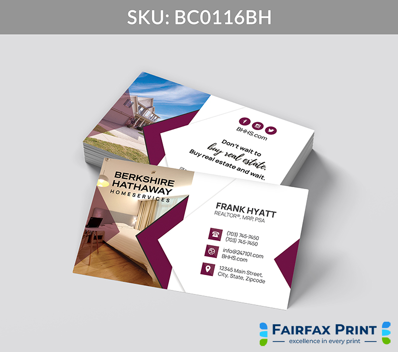 Realtors Fairfax Print for Berkshire Hathaway - BC0116BH - Style 24