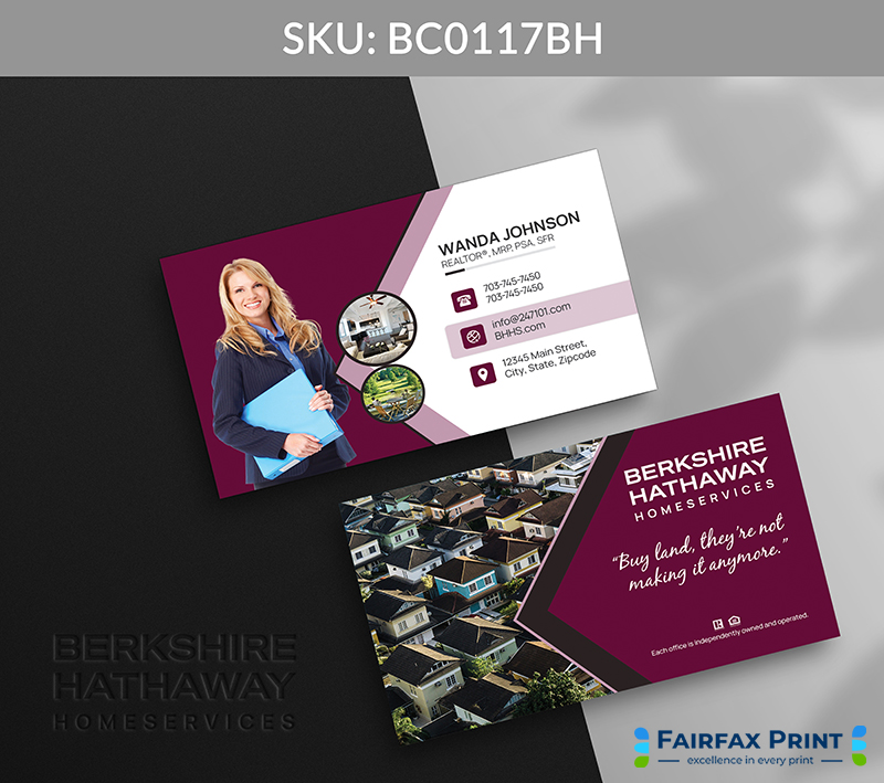 Realtors Fairfax Print for Berkshire Hathaway - BC0117BH - Style 12