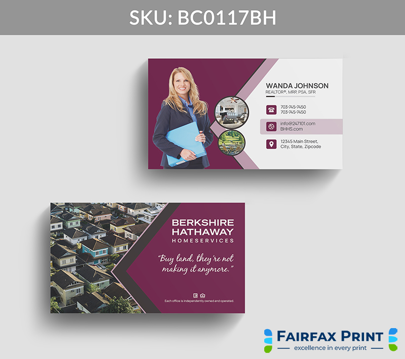 Realtors Fairfax Print for Berkshire Hathaway - BC0117BH - Style 22