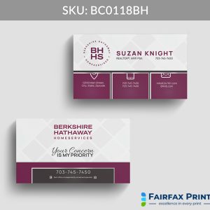 Realtors Fairfax Print for Berkshire Hathaway - BC0118BH - Style 22