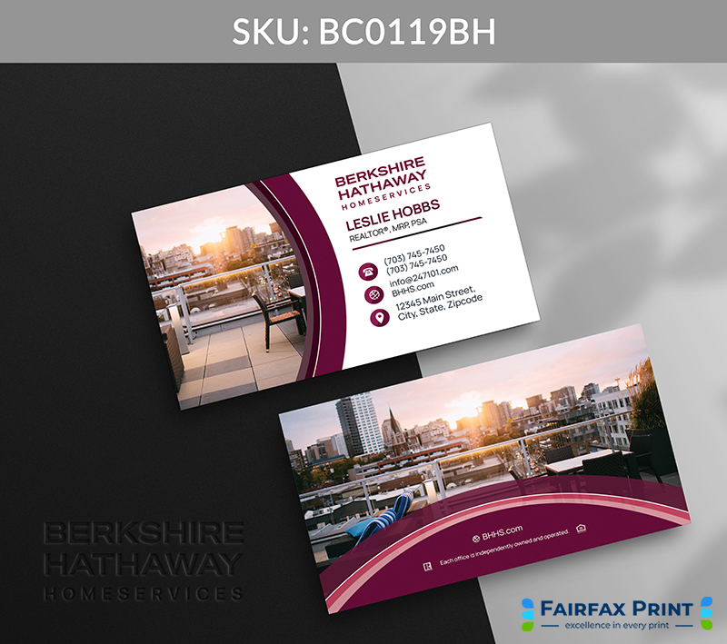 Realtors Fairfax Print for Berkshire Hathaway - BC0119BH - Style 12
