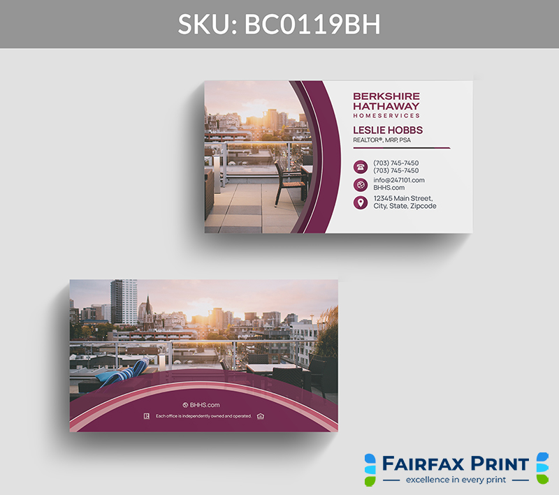 Realtors Fairfax Print for Berkshire Hathaway - BC0119BH - Style 22