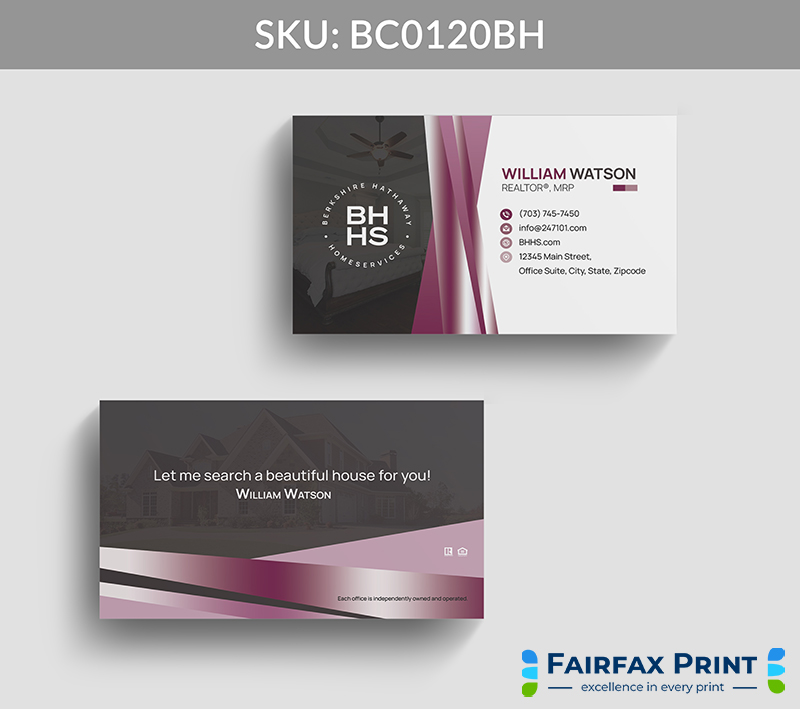 Realtors Fairfax Print for Berkshire Hathaway - BC0120BH - Style 22