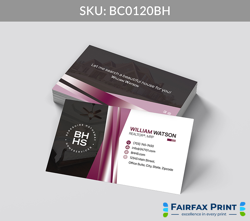 Realtors Fairfax Print for Berkshire Hathaway - BC0120BH - Style 24