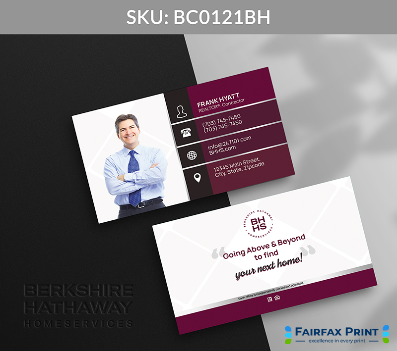 Realtors Fairfax Print for Berkshire Hathaway - BC0121BH - Style 12