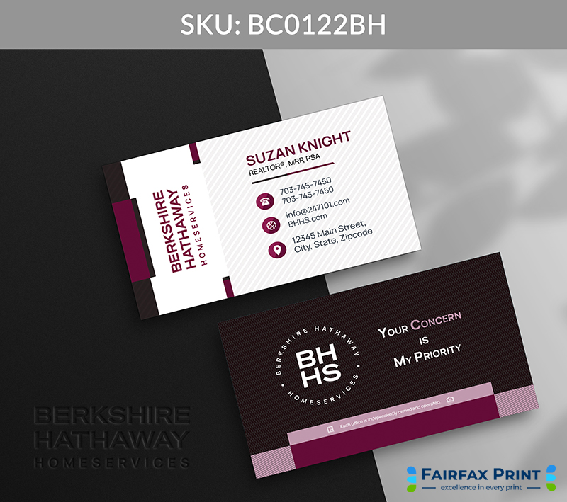 Realtors Fairfax Print for Berkshire Hathaway - BC0122BH - Style 12