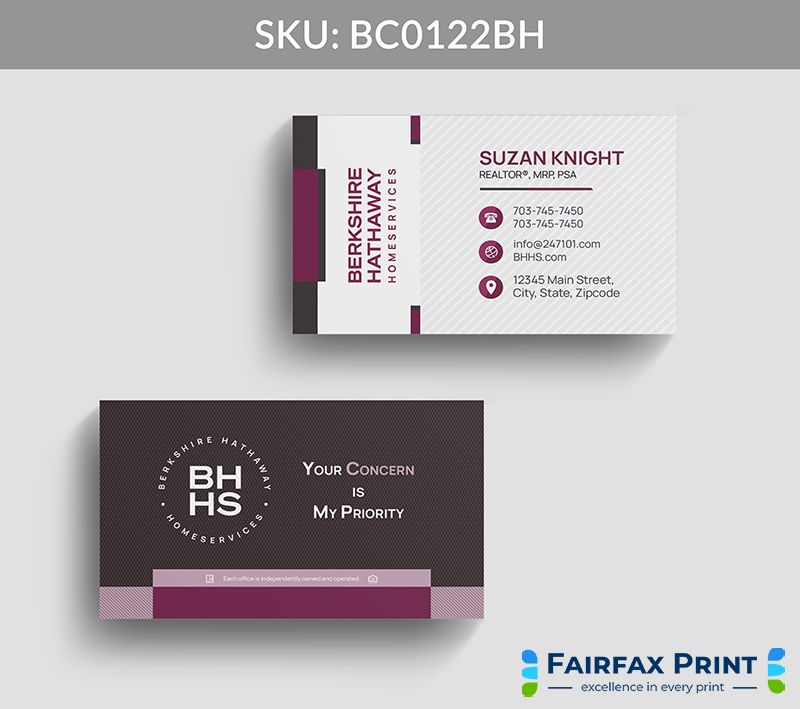 Realtors Fairfax Print for Berkshire Hathaway - BC0122BH - Style 22