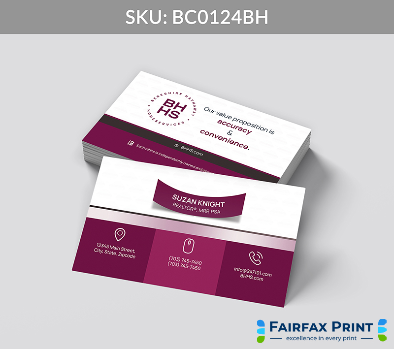 Realtors Fairfax Print for Berkshire Hathaway - BC0124BH - Style 24