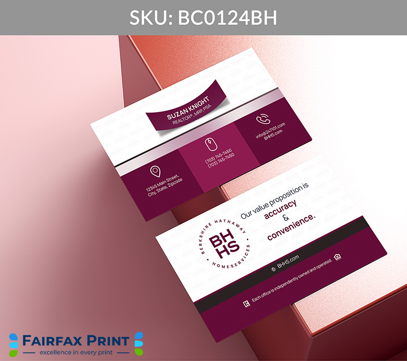 Realtors Fairfax Print for Berkshire Hathaway - BC0124BH - Style 5