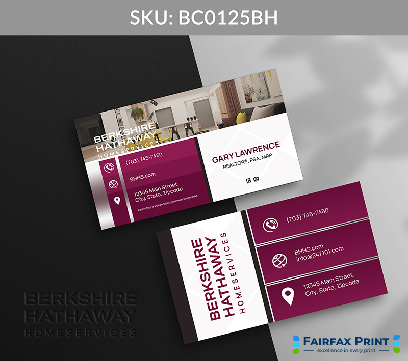 Realtors Fairfax Print for Berkshire Hathaway - BC0125BH - Style 12