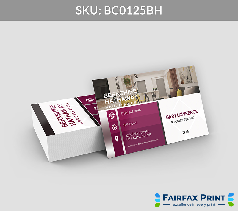 Realtors Fairfax Print for Berkshire Hathaway - BC0125BH - Style 21