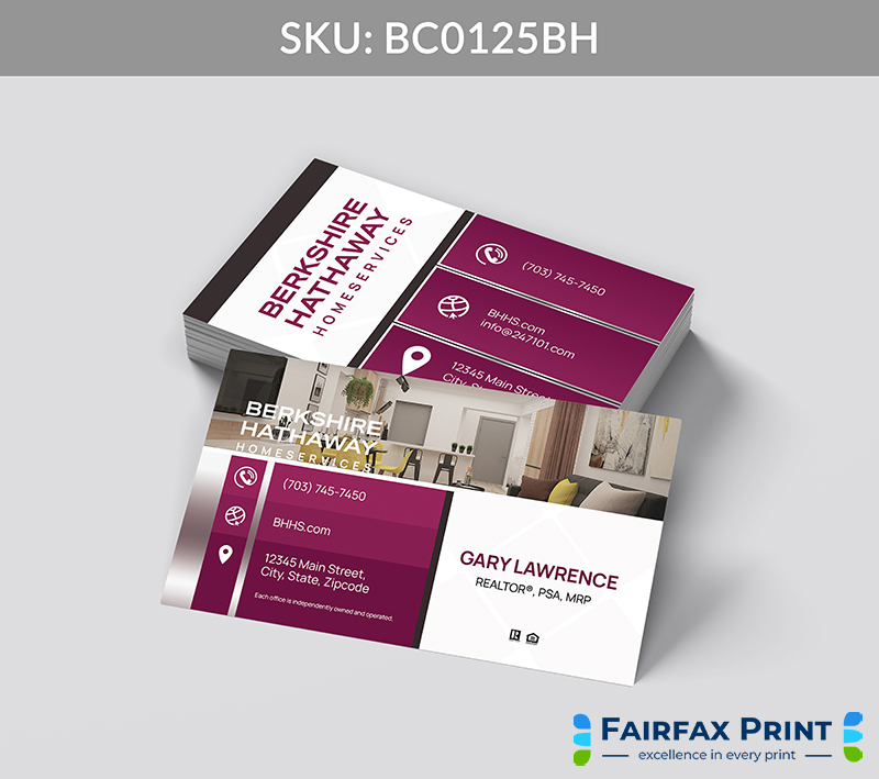 Realtors Fairfax Print for Berkshire Hathaway - BC0125BH - Style 24