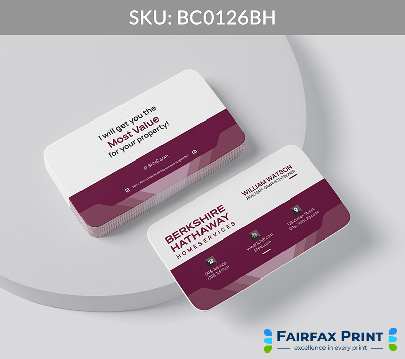 Realtors Fairfax Print for Berkshire Hathaway - BC0126BH - Style 20