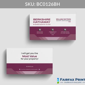 Realtors Fairfax Print for Berkshire Hathaway - BC0126BH - Style 22
