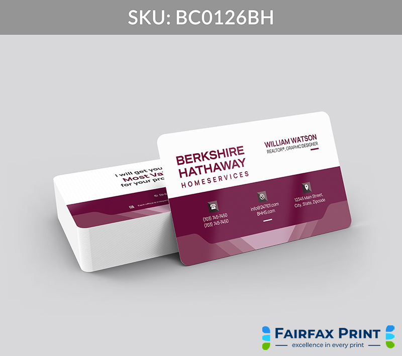 Realtors Fairfax Print for Berkshire Hathaway - BC0126BH - Style 23