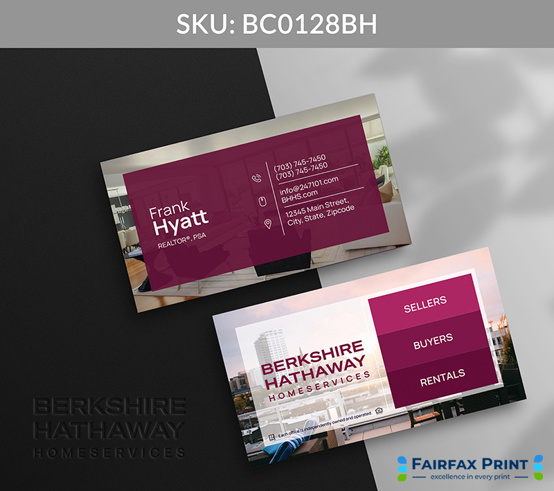 Realtors Fairfax Print for Berkshire Hathaway - BC0128BH - Style 12