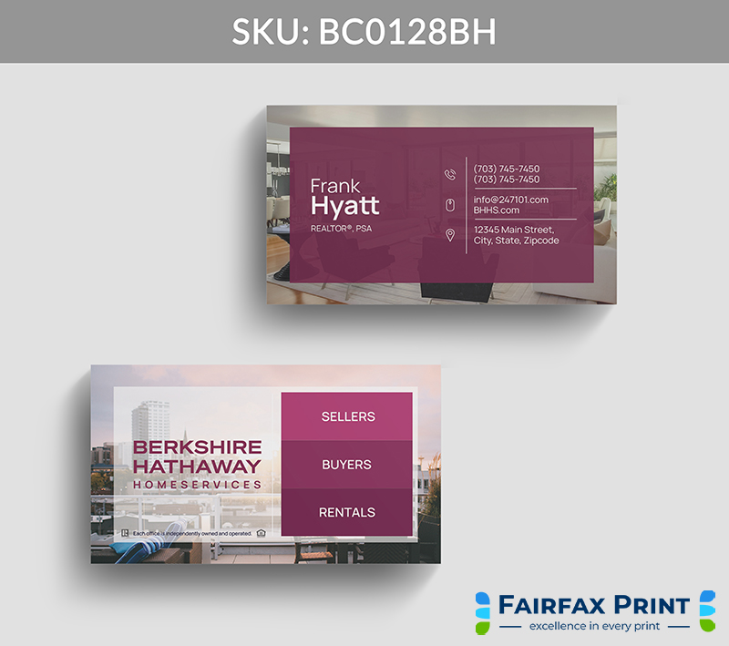 Realtors Fairfax Print for Berkshire Hathaway - BC0128BH - Style 22