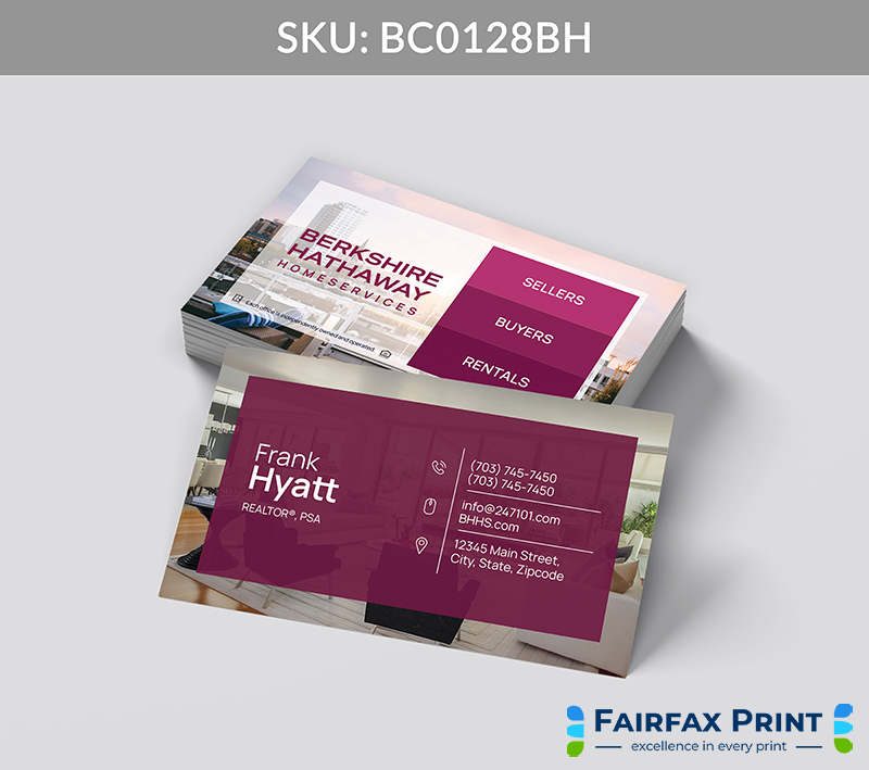 Realtors Fairfax Print for Berkshire Hathaway - BC0128BH - Style 24