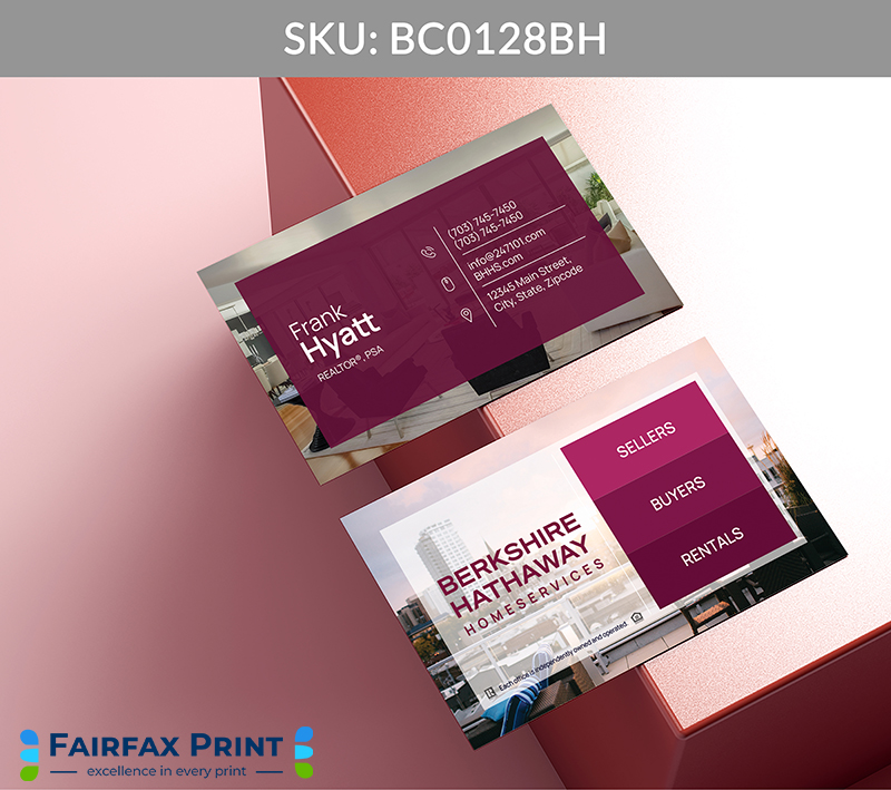 Realtors Fairfax Print for Berkshire Hathaway - BC0128BH Style 5