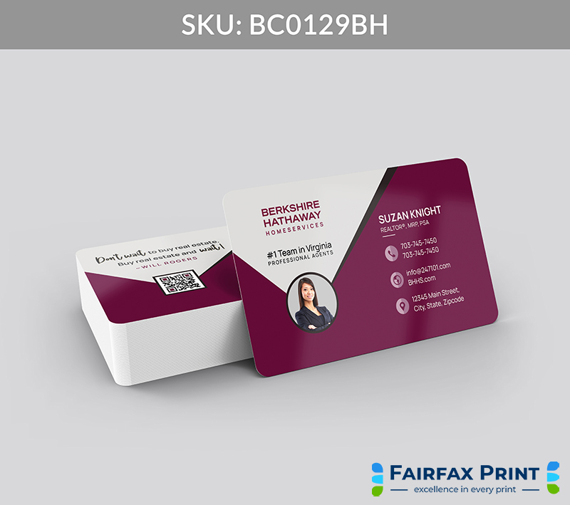Realtors Fairfax Print for Berkshire Hathaway - BC0129BH - Style 23